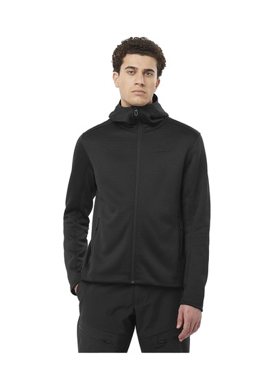 Salomon Salomon Outline Warm Erkek Siyah Fleece 27412 Siyah