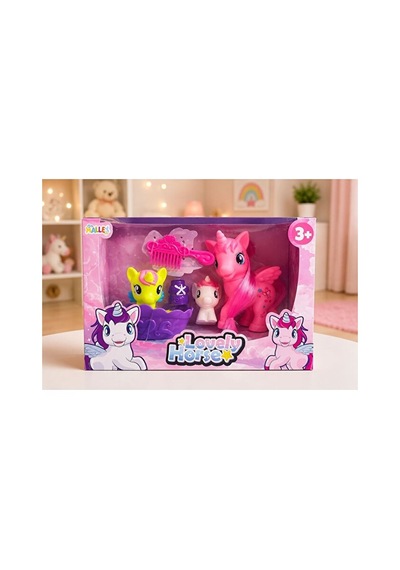My Little Pony - Pony Ailesi Oyuncak Set Pony Oyuncak 6 Parça