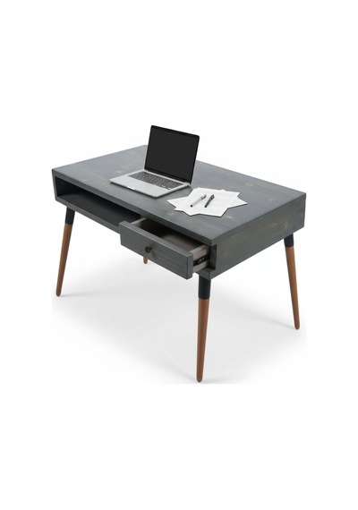 Mobenta Neo Desk Masif Çalışma Masası, 1 Çekmece Ve 1 Laptop Bölmesi - 120 Cm, An Antrasit Mobenta Neo Desk Masif Çalışma Masası, 1 Çekmece Ve 1 Laptop Bölmesi - 120 Cm, An Antrasit