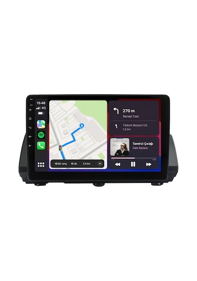 Dacia Sandero Stepway 2021-2025 Android Multimedya Carplay Android Auto 8gb Ram 128gb Pro 10"