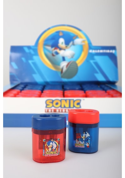 X Dekomus Lisanslı Sonic 2 Adet Çift Bıçaklı Kalemtraş
