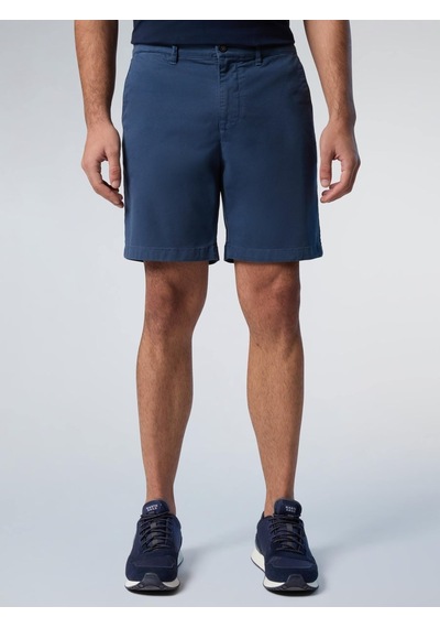 North Sails Star Regular Fit Chino Erkek Şort-33512 Koyu Mavi