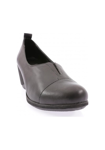 Dgn 2331 Kadin Lastik Detayli Dolgu Taban Comfort Ayakkabi 2331-2-R1534 Siyah
