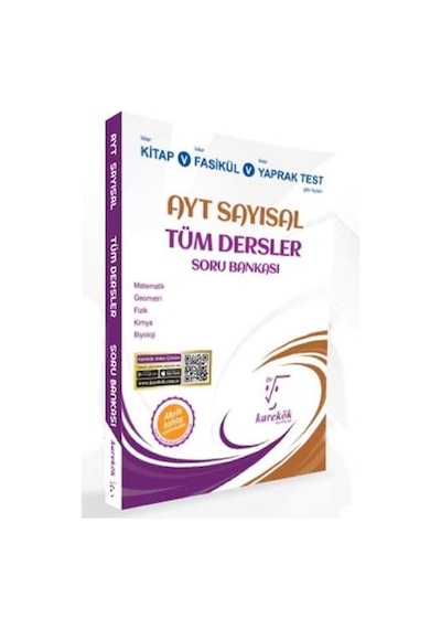 AYT Sayısal Tüm Dersler Soru Bankası- Karekök Eğitim Yayın