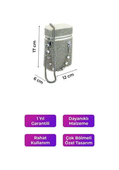 Kriste Bell Kadın Çantası Çapraz Askılı Beyaz 26320 Beyaz