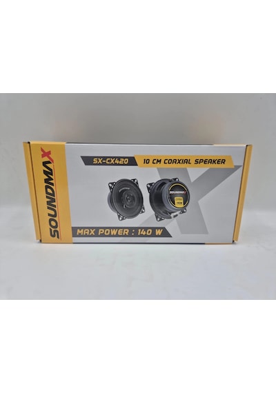 Soundmax 10cm Hoparlör - Soundmax Sx-cx420 Torpido Ve Kapı Hoparlörü - Soundmax 10cm Koaksiyel Hopar