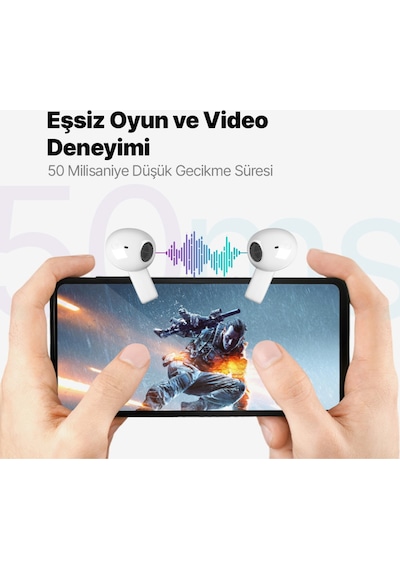 Ttec 2KM153B AirBeat BUZZ1  Buzz Gerçek Kablosuz TWS Bluetooth Kulaklık