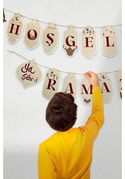 Ramazan Ayı Sticker Oyun Ve Etkinlik Seti, 5 Li Set Çocuklar İçin Ramazan Süsleme Ve Etkinlik Seti3 Dijital Baskı