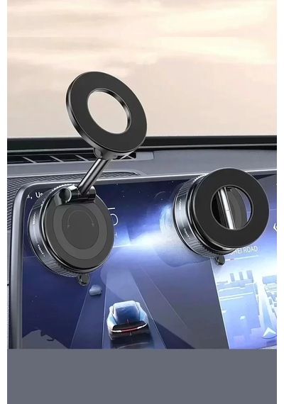 Lopard K007 Pro 360 Dönebilen Vakumlu Manyetik Katlanır Magsafe Araç Ev Ofis Pürüzsüz Zeminler Tutuc