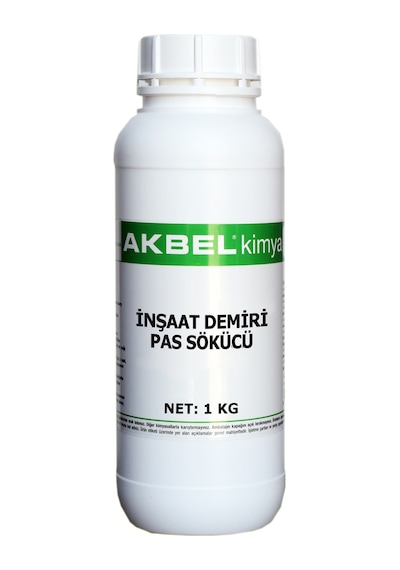 Akbel İnşaat Demiri Pas Sökücü 1 Kg