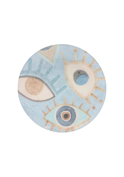 The Mia Amulet Servis Tabağı 6lı Set - 26 Cm