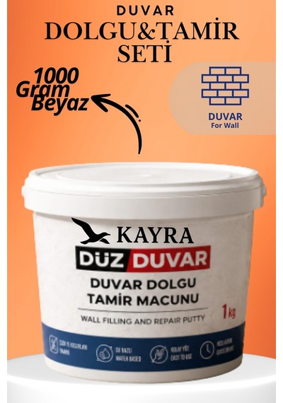5 Parça Beyaz Duvar Tamir Macunu Seti 2 Adet 1000 Gr - 2000 Gr Çatlak, Delik Ve Derz Dolgusu - 2 Adet Plastik Spatula Ve Kübik Zımpara İle Alçı Yüzey Onarım Seti 2 Kg 2 Kilo Duvar Tamir Macunu Seti Beyaz Beyaz 5 Parça Beyaz Duvar Tamir Macunu Seti 2 Adet 1000 Gr - 2000 Gr Çatlak, Delik Ve Derz Dolgusu - 2 Adet Plastik Spatula Ve Kübik Zımpara İle Alçı Yüzey Onarım Seti 2 Kg 2 Kilo Duvar Tamir Macunu Seti Beyaz Beyaz