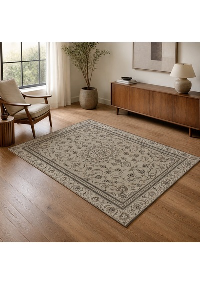 Kartela Halı Suma Halı Jüt Taban Dokuma Halı Bej - 100 X 150 Cm