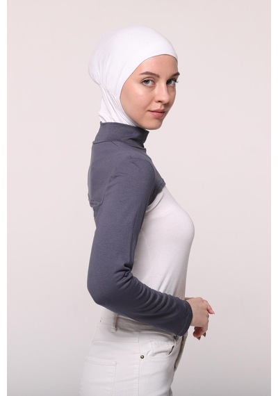 Altobeh Balıkçı Yakalı Boyunluklu Kolluk Füme Çok Renkli