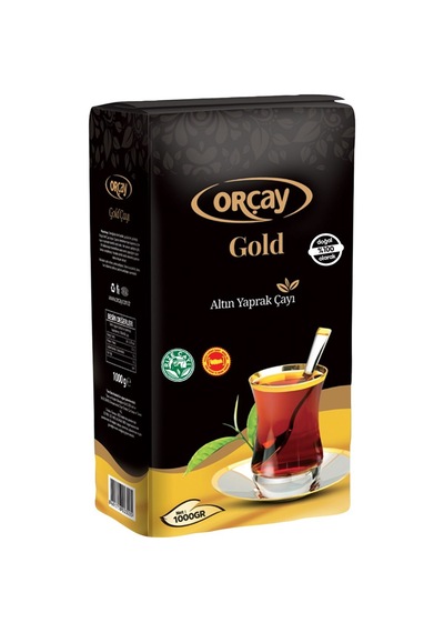 Orçay Gold Çay 1000g - Coğrafi İşaretli Sert İçimli Çay 3'li Ekonomik Paket - 3 Adet Tarı
