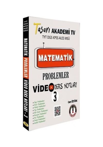 Matematik Problemler Video Ders Notları 3  -  Cem Öztürk  -  Tasarı Akademi