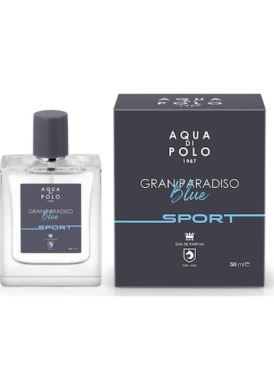 Aqua Di Polo Gran Paradiso Blue Sport Erkek Parfüm EDP 50 ML