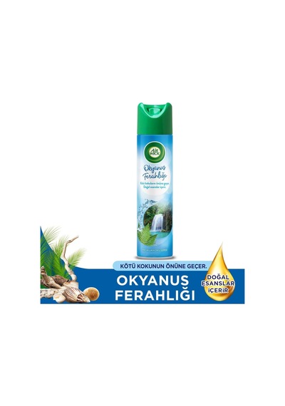 Sprey, Aerosol Oda Kokusu Okyanus Ferahlığı 300 Ml 1 Adet Diğer
