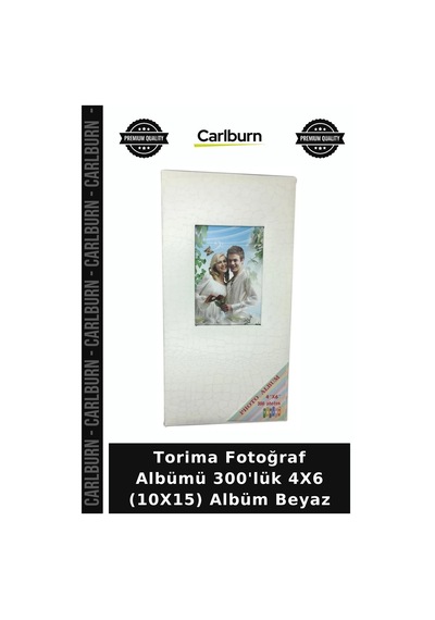 Özel Üretim Torima Fotoğraf Albümü 300'lük 4x6 10x15 Albüm Beyaz Kılıf Dekoratif Sayfa