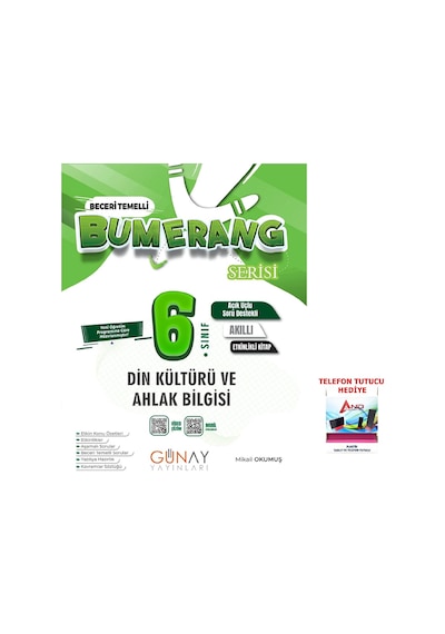 Günay 2025-2026 6. Sınıf Din Kültürü Bumerang Konu Anlatımlı