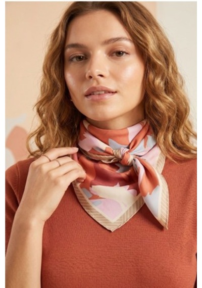United Colors Of Benetton Flora Bandana/fular -1018-47 47 Şeftali
