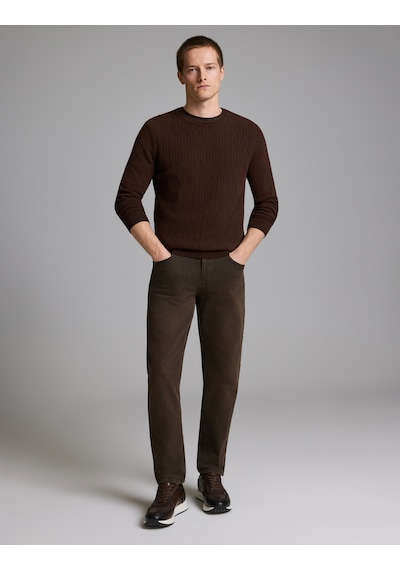 Pierre Cardin Koyu Kahverengi Yün-kaşmir Karışımlı Bisiklet Yaka Triko Kazak 50330171-vr084 Pierre Cardin Koyu Kahverengi Yün-kaşmir Karışımlı Bisiklet Yaka Triko Kazak 50330171-vr084