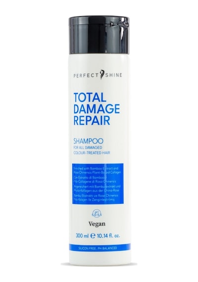 Perfect Shine Total Damage Repair Yıpranmış Saçlar İçin Bambu Ve Gül Özlü Onarıcı Güçlendirici Şampuan 300ml
