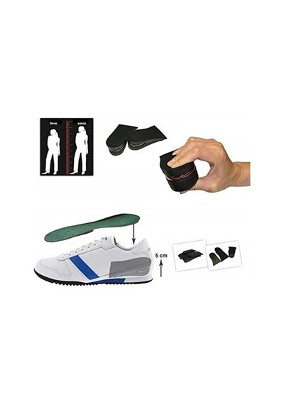 Hava Yastıklı Tabanlık 5 CM Boy Uzatıcı Tabanlık