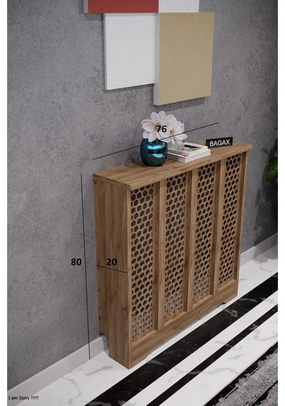 Dekoratif Petek Dolabı Kalorifer Peteği Kapatma Ünitesi Modern Tasarım İç Ölçü 76 Cm Dış Ölçü 80 Cm Petek 76 Çam D6 Dekoratif Petek Dolabı Kalorifer Peteği Kapatma Ünitesi Modern Tasarım İç Ölçü 76 Cm Dış Ölçü 80 Cm Petek 76 Çam D6