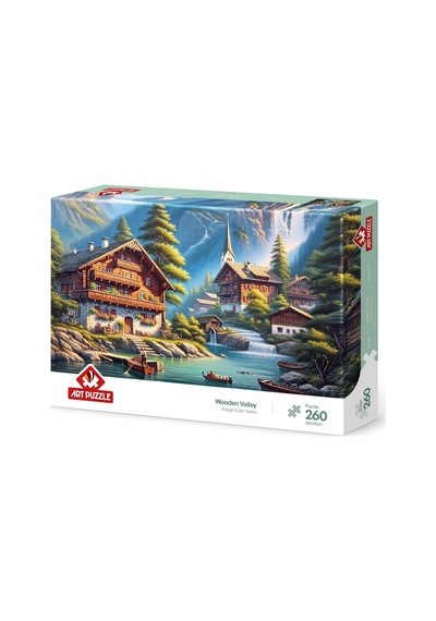 Art Puzzle Ahşap Evler Vadisi 260 Parça Puzzle