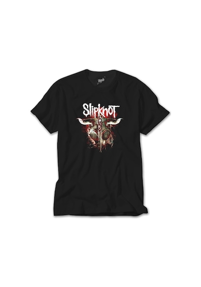 Slipknot Lowa Siyah Tişört Siyah