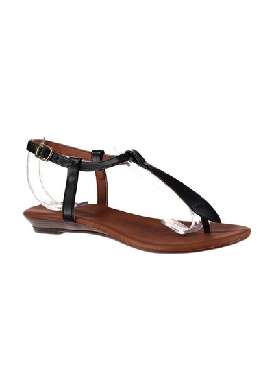 Fox Shoes Siyah Kadın Sandalet B548393509