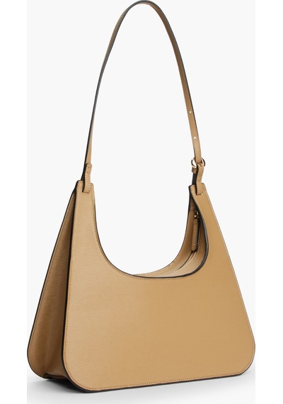 Tommy Hilfiger Th Kadın Modern Safari Canvas Omuz Çantası-15649 Koyu Bej