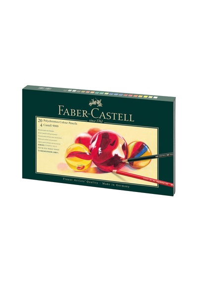 Faber-castell Polychromos Sanatçı Boya Kalemleri, 20 Renkli Boya