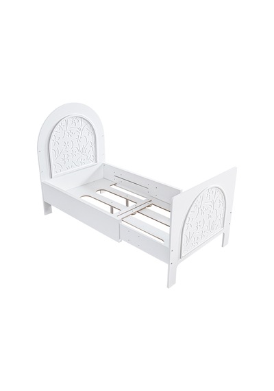 Mdf Beşik, Garden Büyüyen Beşik 90x130 - Garden Karyola 90x190 Beyaz