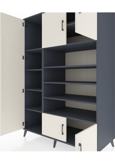 Kronos Dolap 10 Raflı 5 Kapaklı 132x59x195 Antrasit-aytaşı/an... Antrasit Kronos Dolap 10 Raflı 5 Kapaklı 132x59x195 Antrasit-aytaşı/an... Antrasit