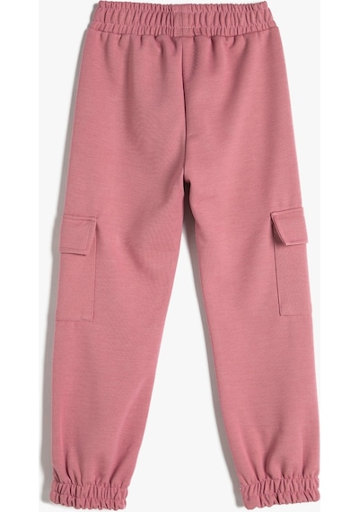 Koton Basic Kargo Jogger Eşofman Altı Cepli Beli Lastikli Pembe 4wkg40175ak 4WKG40175AK256 Gülkurusu Koton Basic Kargo Jogger Eşofman Altı Cepli Beli Lastikli Pembe 4wkg40175ak 4WKG40175AK256 Gülkurusu