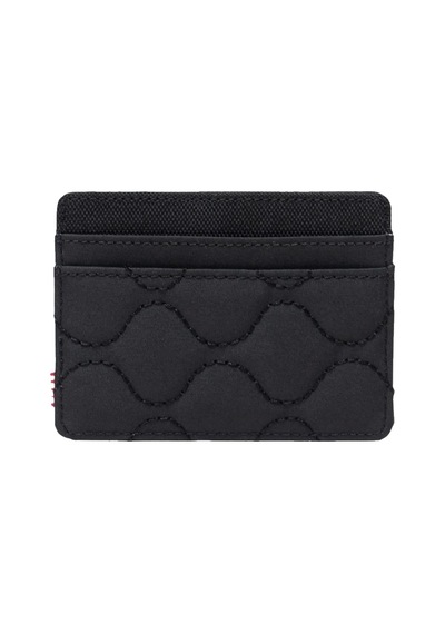 Herschel Herschel Charlie Kapitone Rfid Korumalı Kartlık Unisex Siyah Cüzdan 001