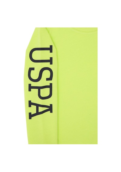 U.S. Polo Assn. Erkek Çocuk Yeşil Basic Bisiklet Yaka Sweatshirt 50313831-VR020 U.S. Polo Assn. Erkek Çocuk Yeşil Basic Bisiklet Yaka Sweatshirt 50313831-VR020