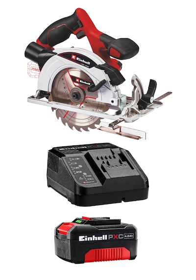 Einhell TE-CS 18/165/1 Li, Akülü Daire Testere Seti (4,0 Ah Akü ve Şarj Cihazı Dahildir)