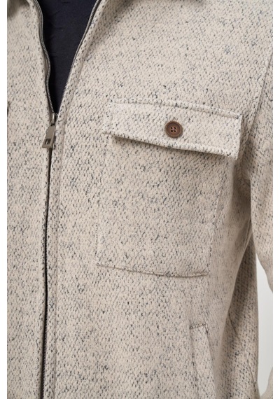 İmza Bej Örme Bebe Yaka Kendinden Desenli Yırtmaçsız Astarsız Slim Fit Classic Mont 1007245156 Bej İmza Bej Örme Bebe Yaka Kendinden Desenli Yırtmaçsız Astarsız Slim Fit Classic Mont 1007245156 Bej