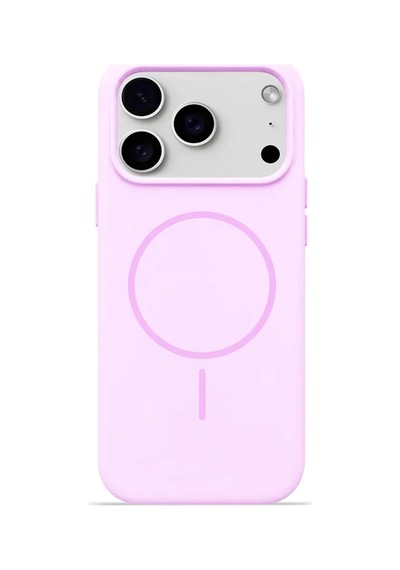 iPhone Uyumlu 17 Pro Max Aura Akıllı Magsafe Animasyonlu Silikon Kılıf Lila