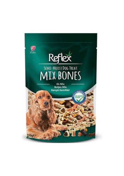 Semi Moist Karışık Kemik Yarı Yumuşak Köpek Ödülü 150 Gr 0.2M-Çok Renkli