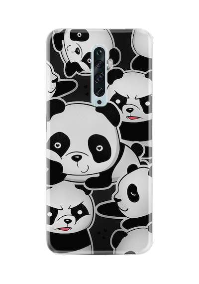 Oppo Reno 2z Kılıf Hayat Serisi Desenli Panda Resitali-product Code 2001