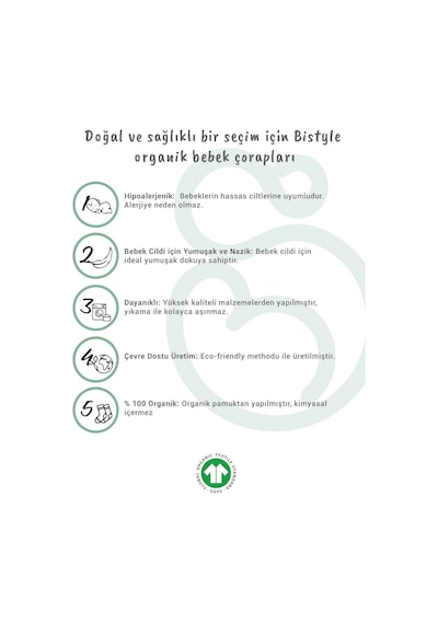 Bistyle 2'li Penye Babet Silikonlu Basic Çorap 30104 Gri Beyaz Beyaz - Gri