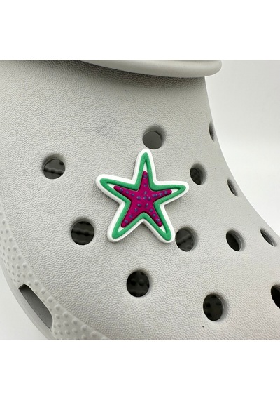 Crocs Terlik Süsü Ve Aksesuarı , Çanta Süsü Jibbitz 3d Kabartmadeniz Yıldızı 06 Görsel Figür Aksesuar Yeşil-beyaz-mavi-koyu Fuşya Crocs Terlik Süsü Ve Aksesuarı , Çanta Süsü Jibbitz 3d Kabartmadeniz Yıldızı 06 Görsel Figür Aksesuar Yeşil-beyaz-mavi-koyu Fuşya