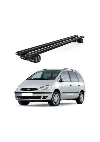 Pençe Ford Galaxy Ara Atkı 2001-2005 Uyumlu Siyah Ara Atkı Port Bagaj Tavan Barı