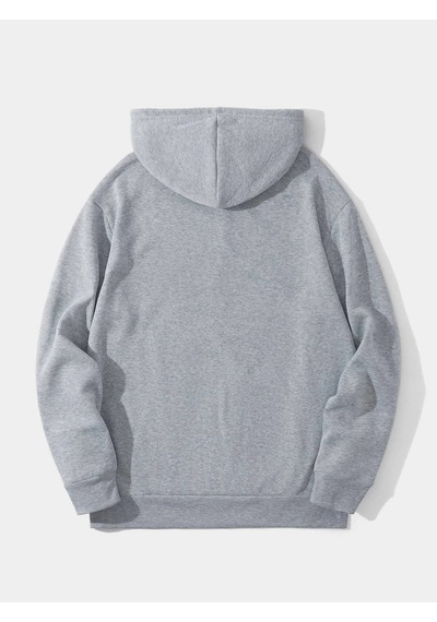 Startmore Harajuka Sokakt Yazılı Grafik Sweat Gri Gri