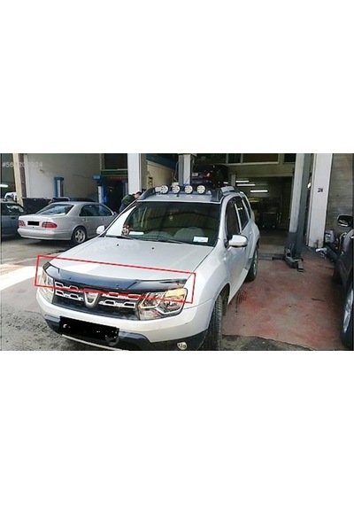 Dacia Duster 2018 Kaput Rüzgarlığı Parlak Siyah Tam Uyumlu N11.5961