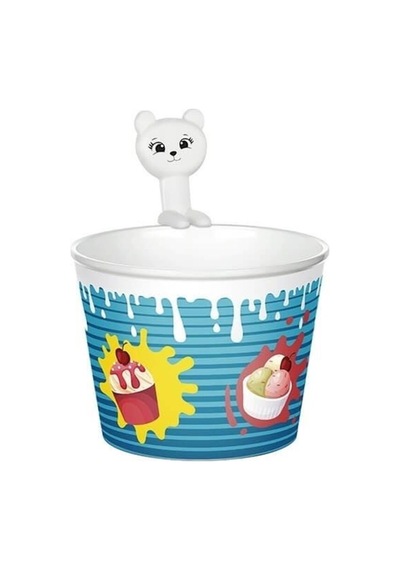 Cupıce 4'lü Dondurma Seti Kabı -ıce Cream Set Çok Renkli - 875714757 Çok Renkli